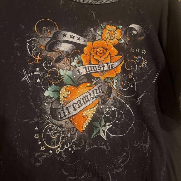 Y2K Vintage Blue canyon clothing plus size 3X top - Picture 3 of 4